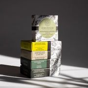 Handmade Men's Soap 5-pack (Cedar, Lime & Black Pepper, Charcoal, White Grapefruit, Cedar Shaving)