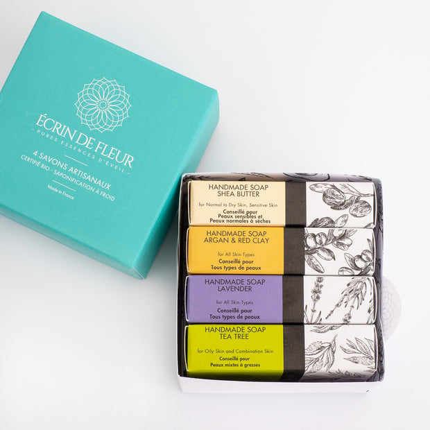 Handmade Soap Gift Set - 4 Pack
