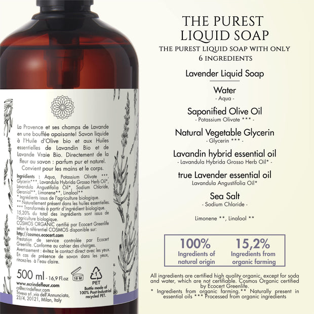 Lavender Liquid Soap - TRIVESA SRL